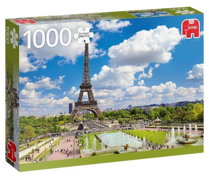 Puzzle - Jumbo - Wieża Eiffla latem, Paryż