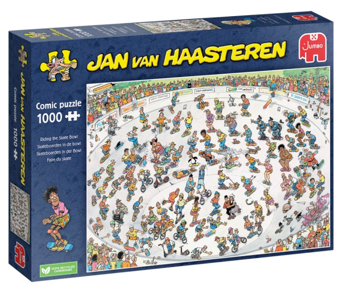 Puzzle - Jumbo - Jazda na deskorolce
