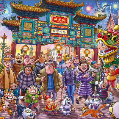 Chiński Nowy Rok! - WASGIJ Puzzle