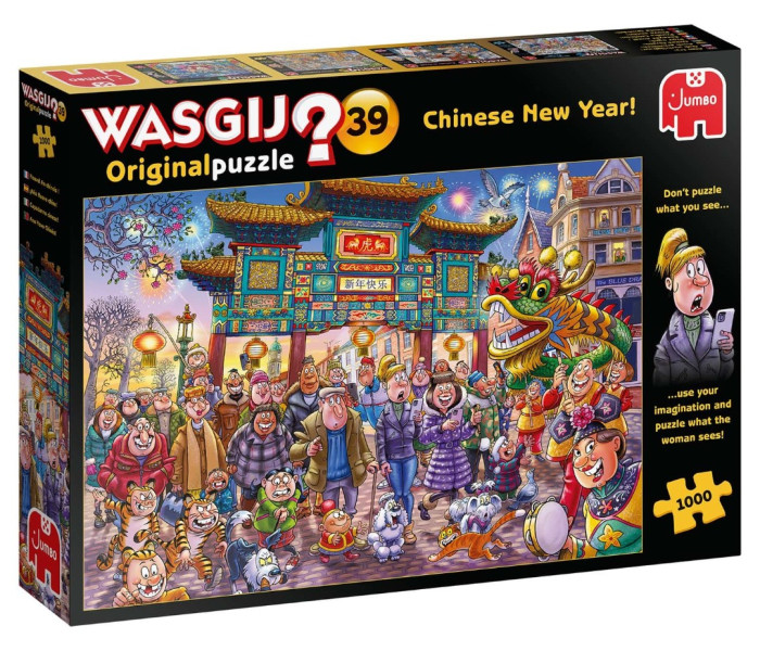 Puzzle - Jumbo - Chiński Nowy Rok! - WASGIJ Puzzle
