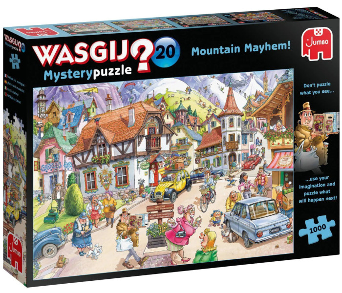 Puzzle - Jumbo - Górski chaos - WASGIJ Puzzle