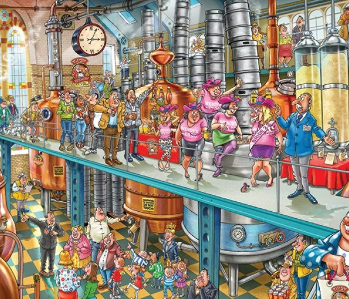 Puzzle - Jumbo - Problemy z gotowaniem! - WASGIJ Puzzle