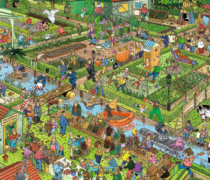 Puzzle - Jumbo - Ogródek kuchenny