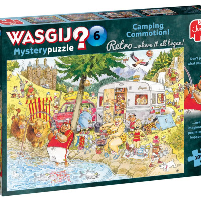 Zamieszanie na polu kempingowym! - WASGIJ Puzzle