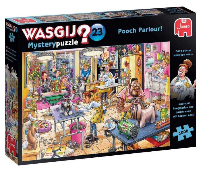 Puzzle - Jumbo - Salon dla psów! - WASGIJ Puzzle