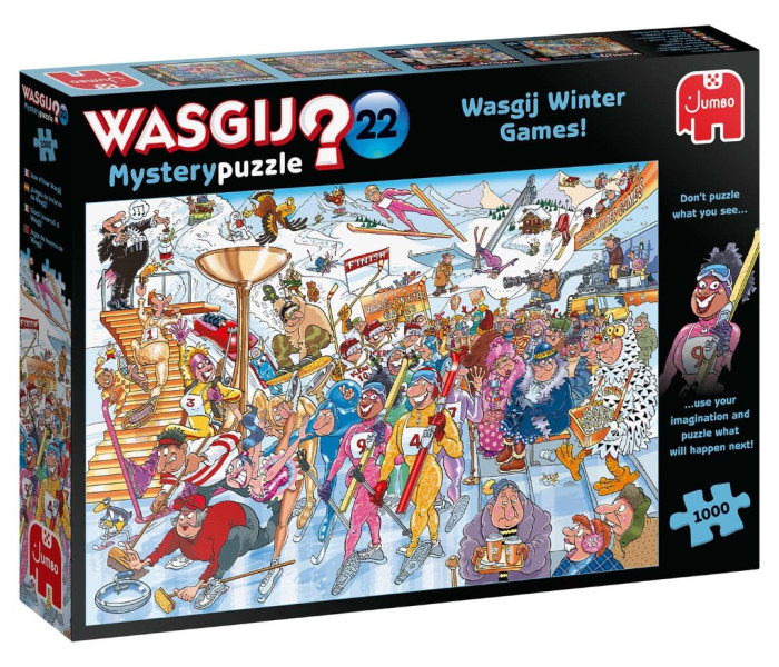 Puzzle - Jumbo - Zimowe Igrzyska! - WASGIJ Puzzle