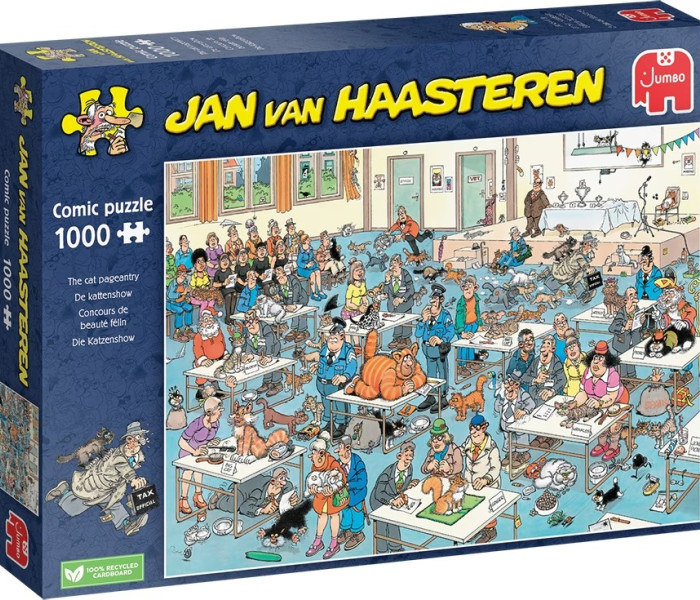 Puzzle - Jumbo - Wystawa kotów