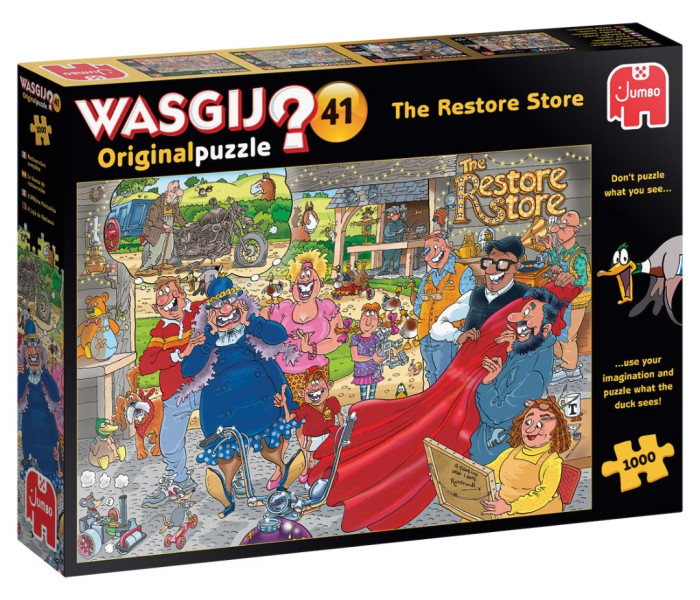 Puzzle - Jumbo - Całkowity remont! - WASGIJ Puzzle