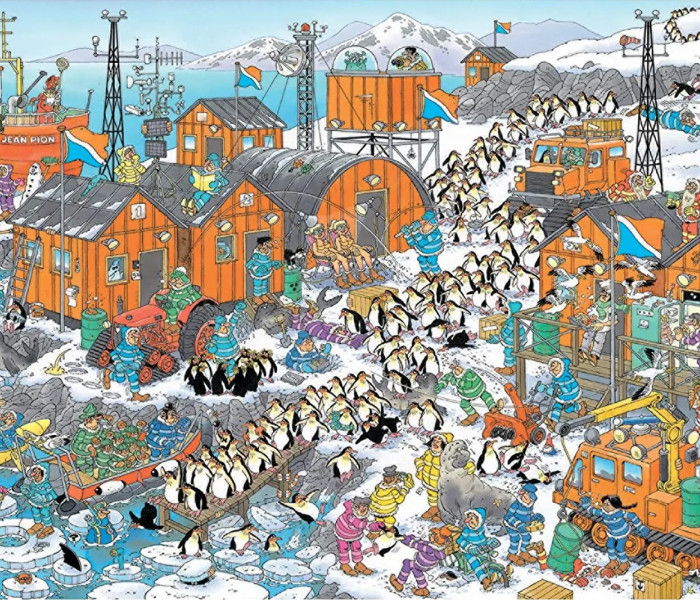 Puzzle - Jumbo - Wyprawa na biegun południowy