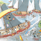 Puzzle - Jumbo - Targ Serowy + Wyścig Żeglarski