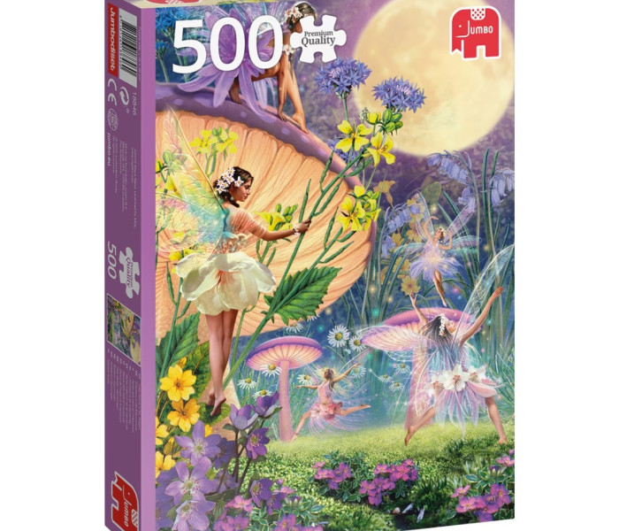 Puzzle - Jumbo - Wróżki tańczące o zmierzchu