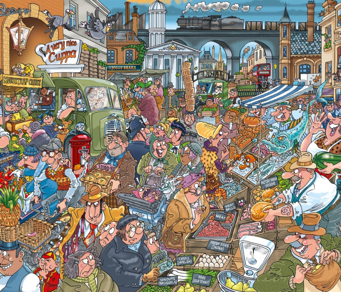 Puzzle - Jumbo - Przeciążenie organiczne! - WASGIJ Puzzle