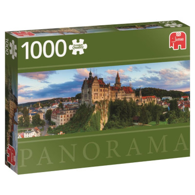 Zamek Sigmaringen, Niemcy - Puzzle Panoramiczne 