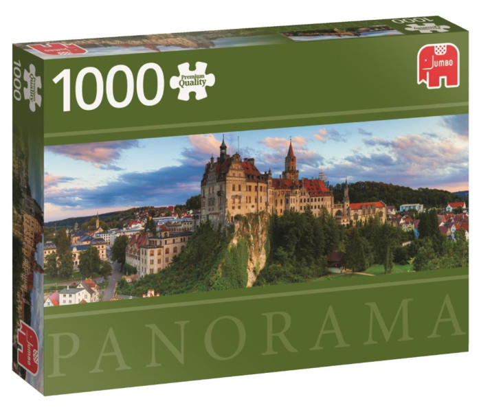 Puzzle - Jumbo - Zamek Sigmaringen, Niemcy - Puzzle Panoramiczne