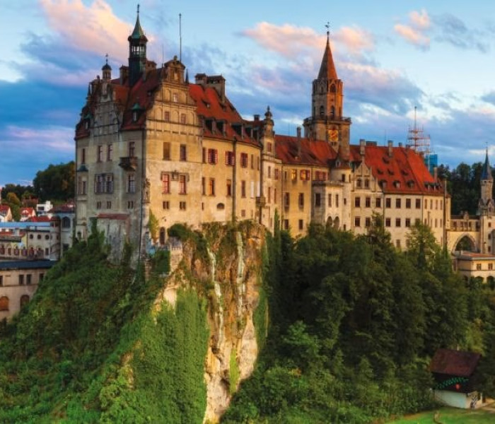 Puzzle - Jumbo - Zamek Sigmaringen, Niemcy - Puzzle Panoramiczne