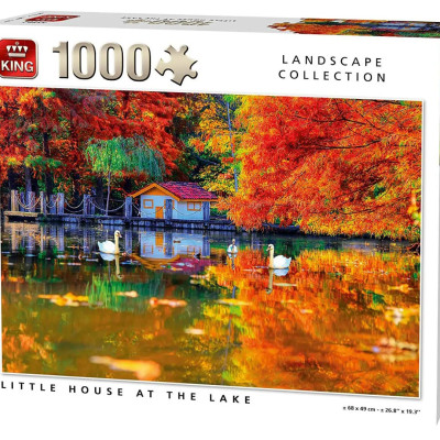 Mały dom nad jeziorem