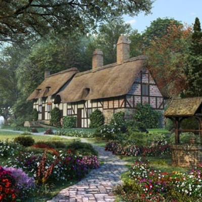 Dobrze utrzymany domek