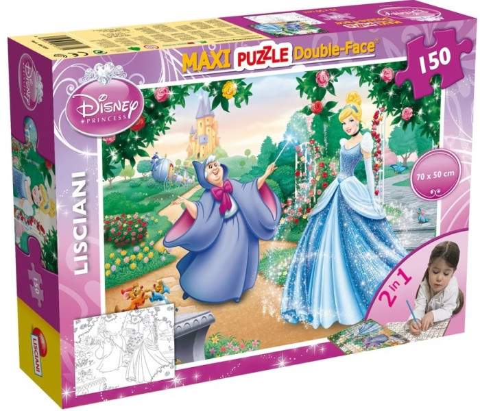 Puzzle - Lisciani - Kopciuszek - Maxi