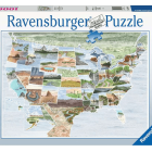 Puzzle - Ravensburger - Od wybrzeża do wybrzeża