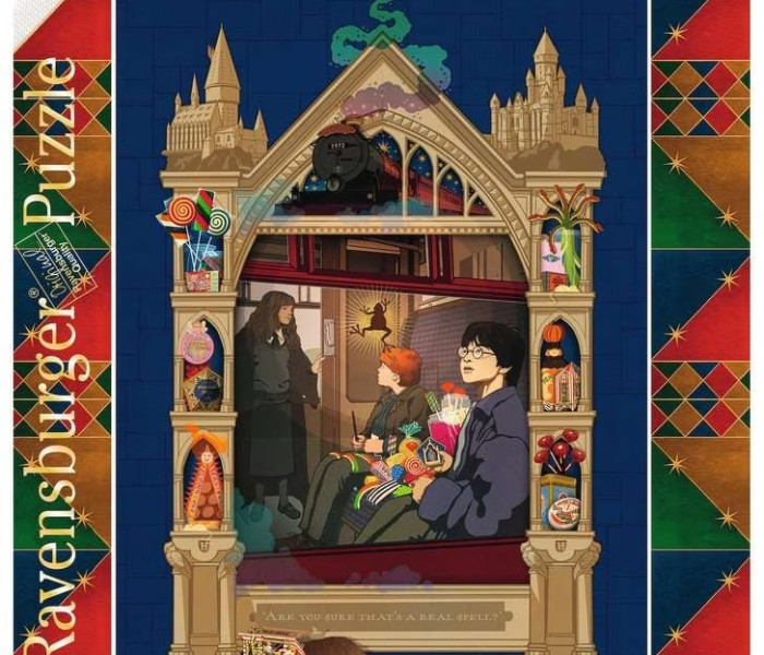 Puzzle - Ravensburger - Harry Potter w drodze do Hogwartu