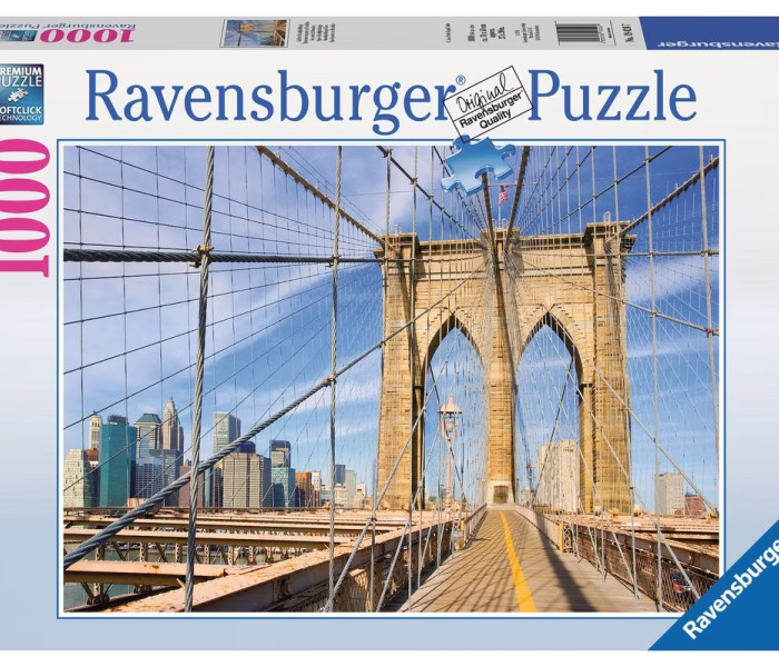 Puzzle - Ravensburger - Na moście Brooklińskim