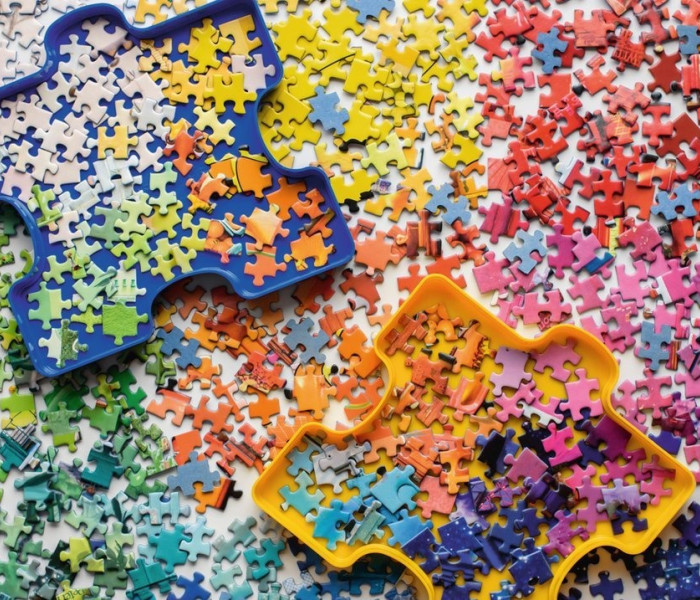 Puzzle - Ravensburger - Kolorowe puzzle