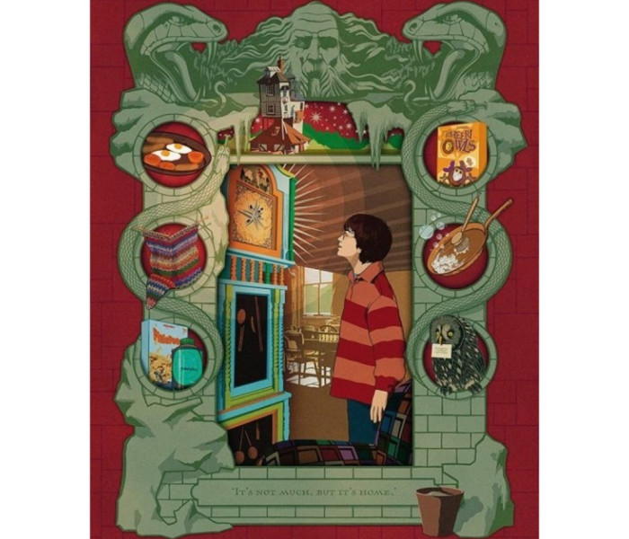 Puzzle - Ravensburger - Harry Potter u Weasleyów