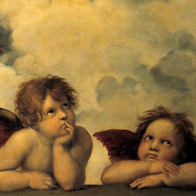Anioły Madonna Sykstyńska
