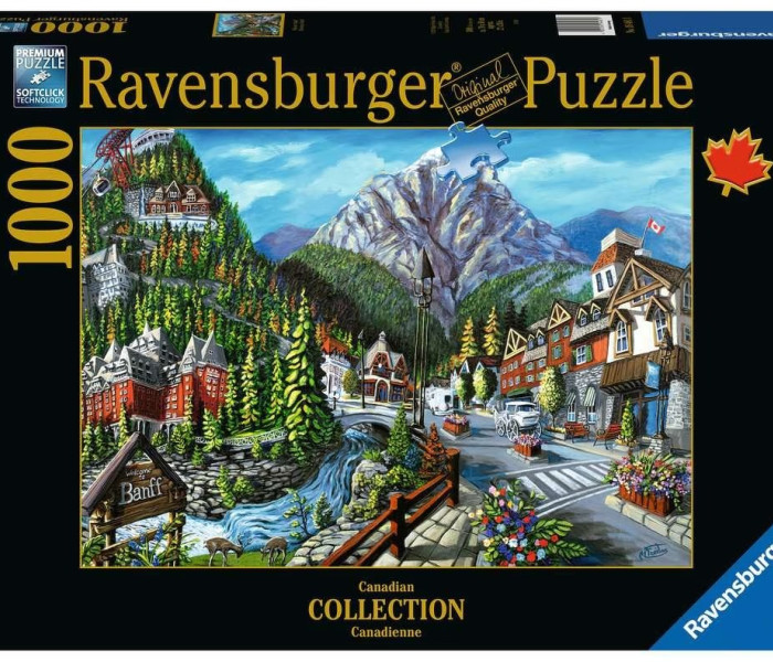Puzzle - Ravensburger - Witamy w Banff