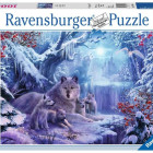Puzzle - Ravensburger - Zimowe wilki