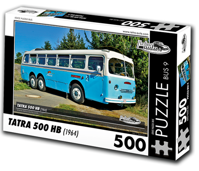 Puzzle - Retro-auta - Bus Tatra 500 HB (1964)