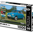 Puzzle - Retro-auta - Puzzle Fiat 600 D (1964)