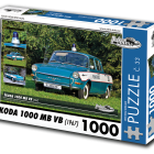 Puzzle - Retro-auta - Puzzle Skoda 1000 MB VB (1967)
