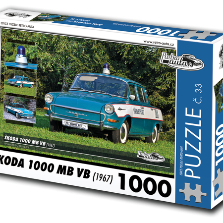Puzzle Skoda 1000 MB VB (1967)