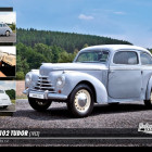 Puzzle - Retro-auta - Puzzle Skoda 1102 Tudor (1952)