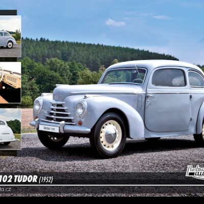 Puzzle Skoda 1102 Tudor (1952)