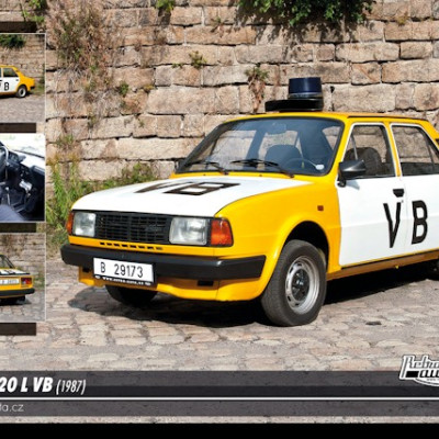 Puzzle Skoda 120 L VB (1987)