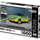 Puzzle - Retro-auta - Puzzle Skoda 130 RS (1977)