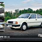 Puzzle - Retro-auta - Puzzle Skoda Rapid 136 (1988)