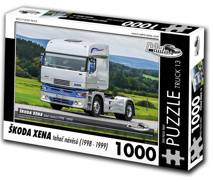 Puzzle - Retro-auta - Škoda XENA  (1998-1999)