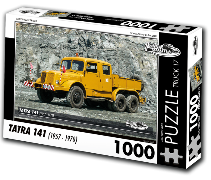 Puzzle - Retro-auta - Tatra 141 (1957-1970)