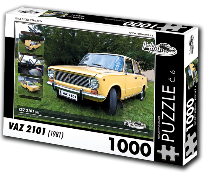 Puzzle - Retro-auta - Puzzle VAZ 2101 (1981)