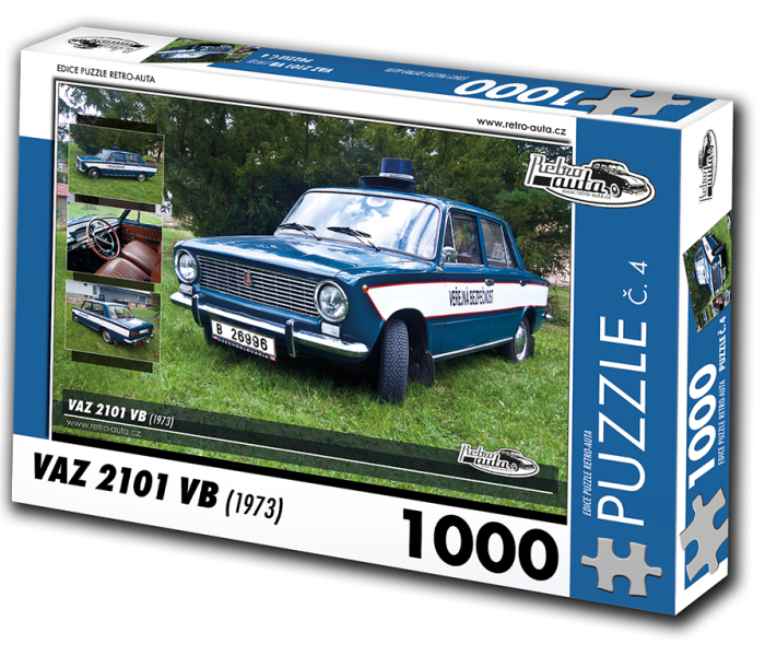 Puzzle - Retro-auta - Puzzle VAZ 2101 VB (1973)