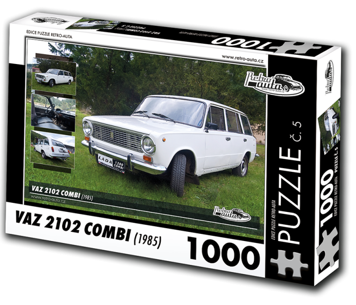 Puzzle - Retro-auta - Puzzle VAZ 2102 combi (1985)