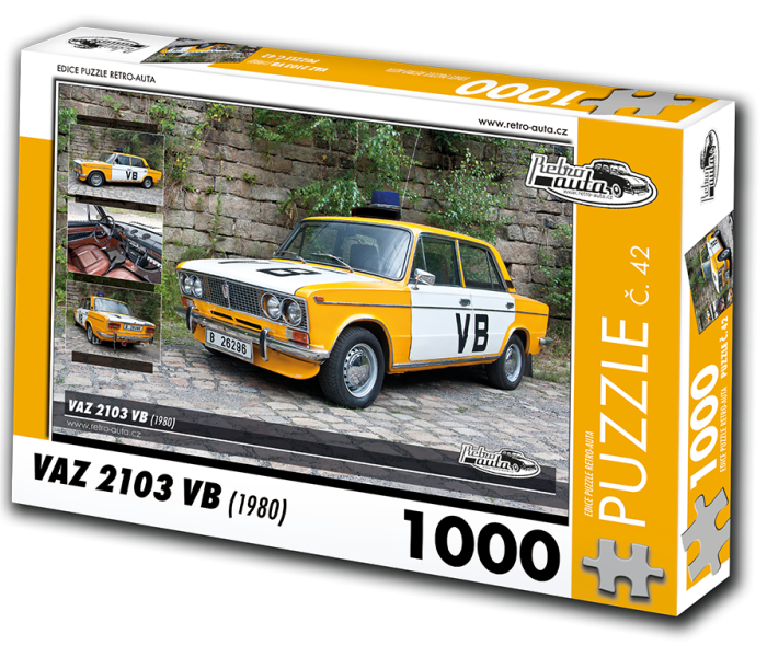 Puzzle - Retro-auta - Puzzle VAZ 2103 VB (1980)