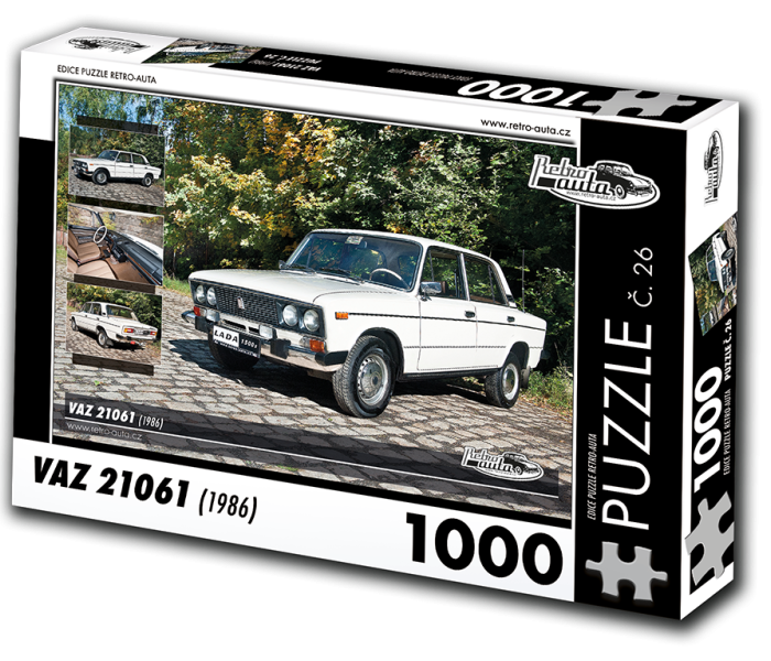 Puzzle - Retro-auta - Puzzle VAZ 21061 (1986)