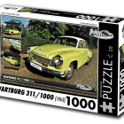Puzzle - Retro-auta - Puzzle Wartburg 311/1000 (1963)