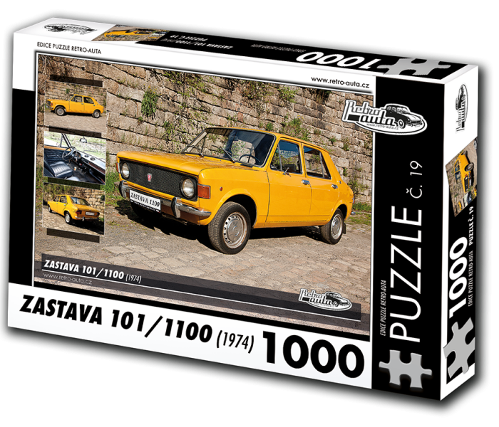 Puzzle - Retro-auta - Puzzle Zastava 101/110 (1974)