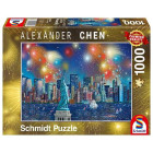 Puzzle - Schmidt - Fajerwerki nad Statuą Wolności