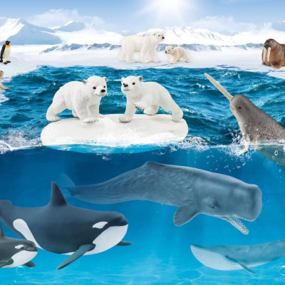 Na Antarktydzie + figurka